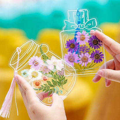 FLORAL SET X10: SEPARADOR DE LIBROS 🌻💎