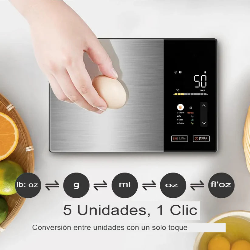🥗 NUTRI-SMART: BÁSCULA INTELIGENTE DE ALIMENTOS🥗