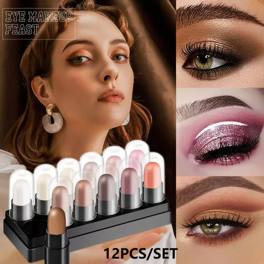 GLAMOUR: X12 SOMBRAS DE OJOS 💎💃