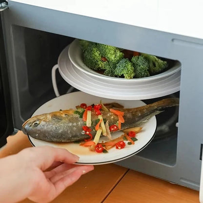 BANDEJA PLEGABLE PARA MICROONDAS 🍽️✨