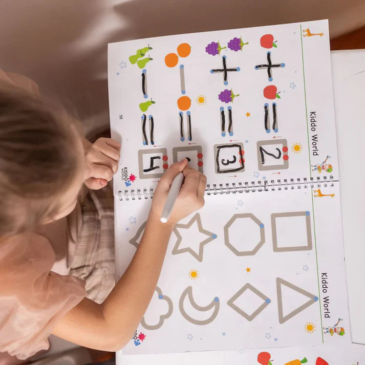TRAZOSMÁGICOS: LIBRO DE TRAZOS PARA NIÑOS✏️📚