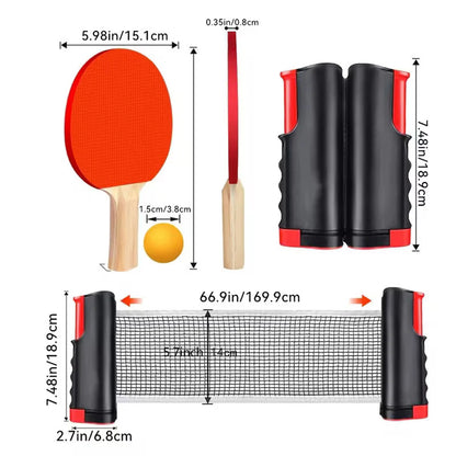 PING PONG KIT: KIT DE TENIS DE MESA 🔥🏓