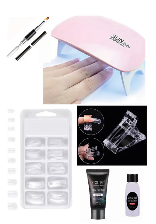 GLAMGEL: KIT DE UÑAS EN GEL 💅✨