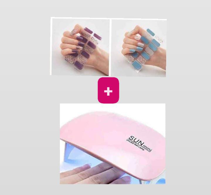 NAILPRO: SET STICKER DE UÑAS💅