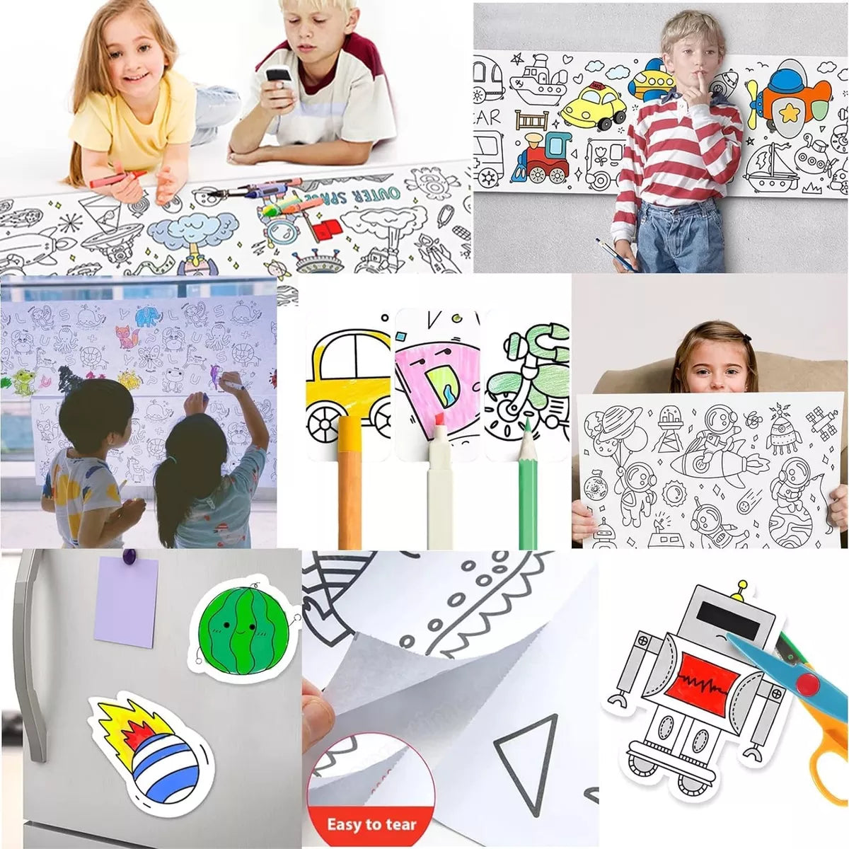 PINTAROLL: ROLLO DIBUJOS PARA PINTAR🖍️🎠