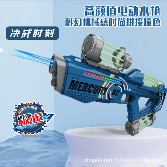 ELECTRO SPLASH: PISTOLA DE AGUA RECARGABLE 🌊💥🔫