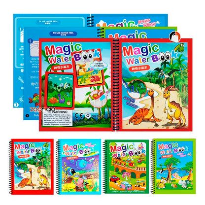 MAGI-BOOK: LIBRO MÁGICO PARA COLOREAR X4 📚🎨