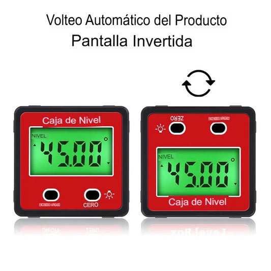 PRECISIONX: MEDIDOR DE ANGULOS DIGITAL 📐⚡