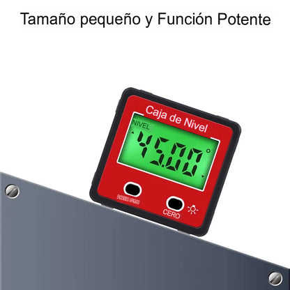 PRECISIONX: MEDIDOR DE ANGULOS DIGITAL 📐⚡