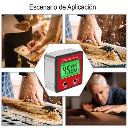 PRECISIONX: MEDIDOR DE ANGULOS DIGITAL 📐⚡