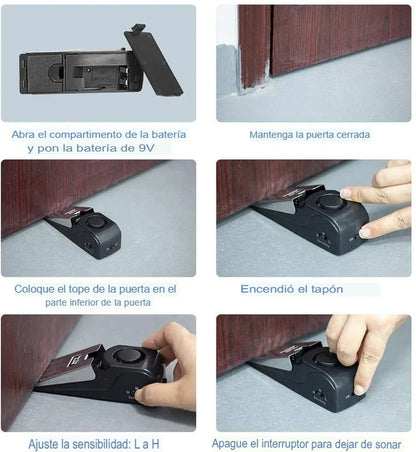 DOORGUARD: ALARMA TOPE DE PUERTA 🚪🔔