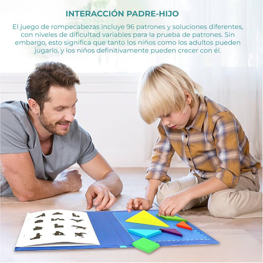 TANGRAM DIDÁCTICO MONTESSORI 🎨📚