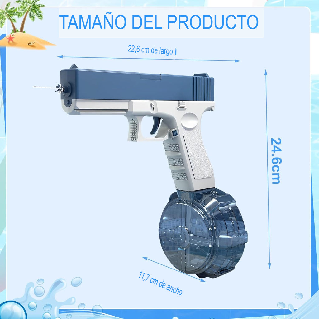 WATER BLASTER: PISTOLA DE AGUA ELÉCTRICA  🔥💧
