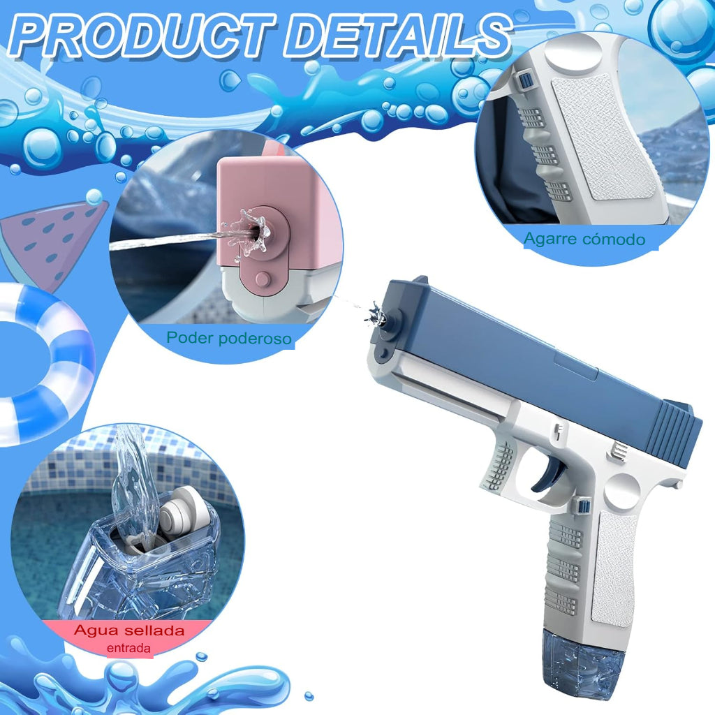 WATER BLASTER: PISTOLA DE AGUA ELÉCTRICA  🔥💧
