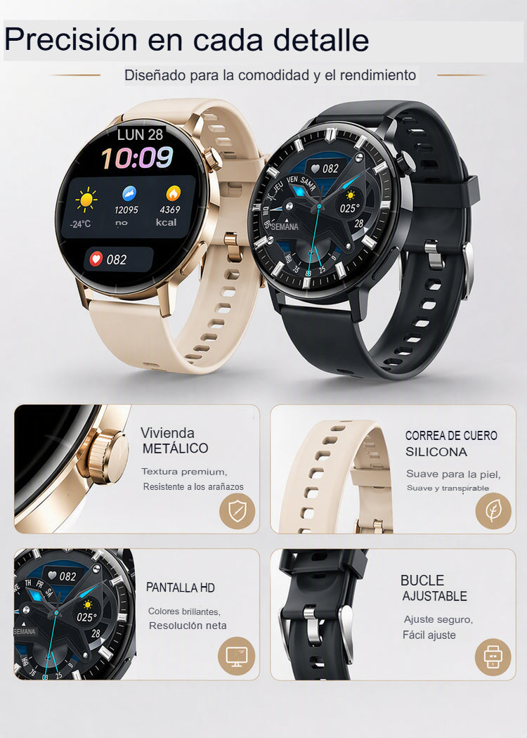 RELOJ INTELIGENTE SMARTWATCH ⌚✨