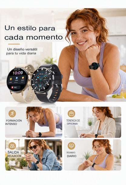 RELOJ INTELIGENTE SMARTWATCH ⌚✨