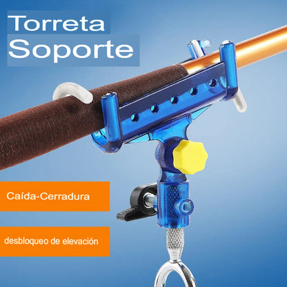 🎣🔥 SOPORTE DE CAÑA PARA PESCAR 🐟💦