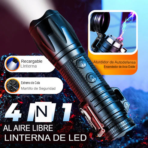 SHOCKLIGHT: LINTERNA TASER DEFENSIVA ⚡🔦