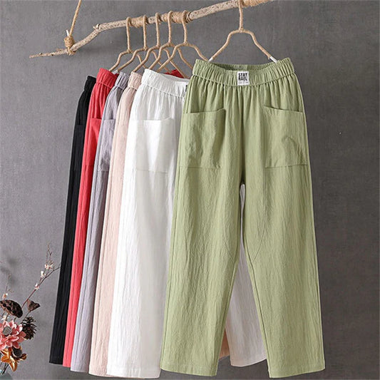 LOOKSVERSÁTILES: X3  PANTALONES SUELTOS MUJER✨