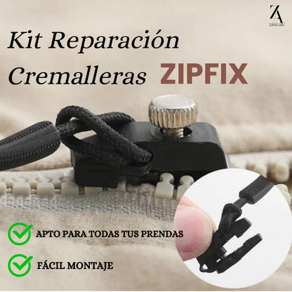 REPARAZIP: KIT REPARACIÓN CIERRES X 10 UNIDADES ⚡✨