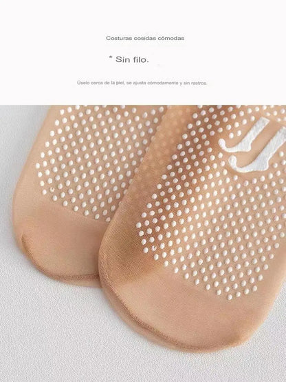 INVISTEP: MEDIAS ANTIDESLIZANTES TRANSPARENTES 🦶🔍