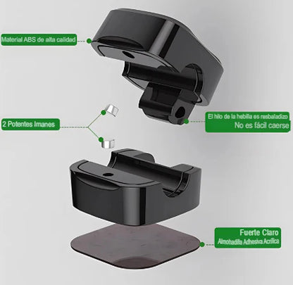 MAGNETICABLE: ORGANIZADOR MAGNÉTICO DE CABLES X6 🧲📎
