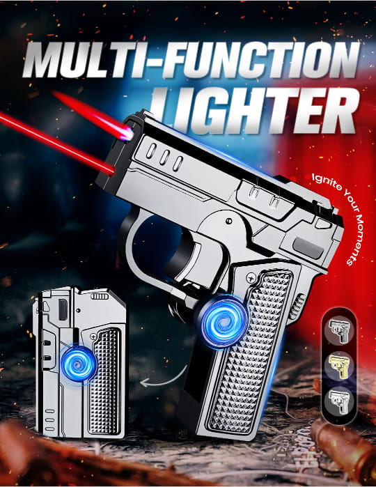 FIREGUN: ENCENDEDOR EN FORMA DE PISTOLA🔥🔫