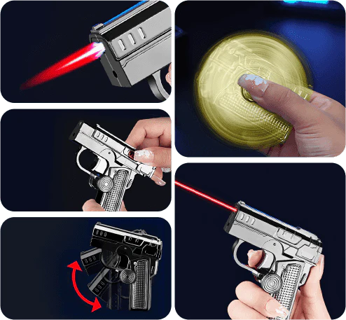 FIREGUN: ENCENDEDOR EN FORMA DE PISTOLA🔥🔫