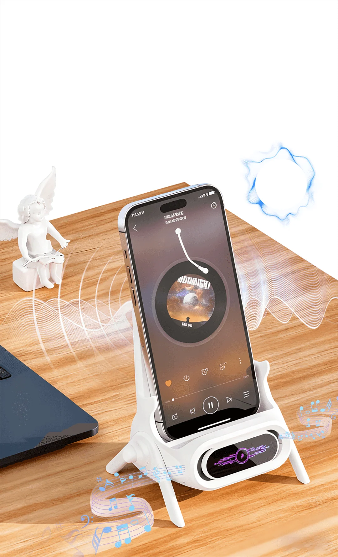 SOPORTE CARGADOR INALÁMBRICO 📱⚡