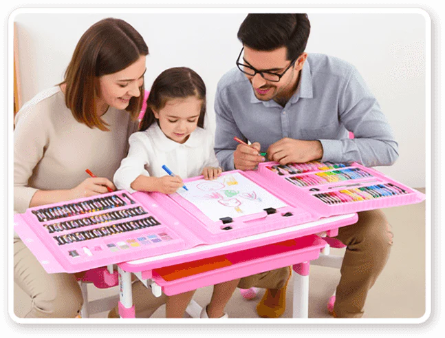 ART MASTER SET 208 PIEZAS DE ARTE 🖍️🌟