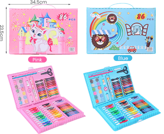 ART MASTER SET 208 PIEZAS DE ARTE 🖍️🌟