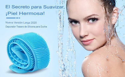 SILISCRUB: EXFOLIANTE DE SILICONA PARA DUCHA 2X1🧼🛁