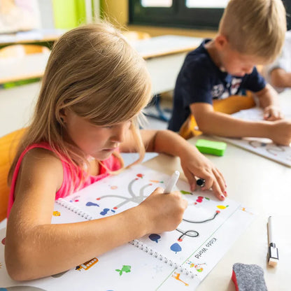 TRAZOSMÁGICOS: LIBRO DE TRAZOS PARA NIÑOS✏️📚