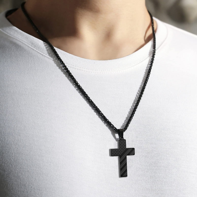 CRUZ INFINITA: COLLAR DE CRUZ 🧔✝️
