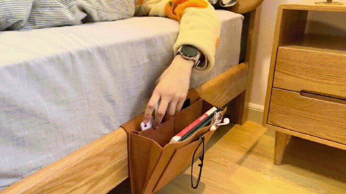 🛏️✨ ORGANIZADOR DE CAMA MULTIFUNCIONAL 📚📱