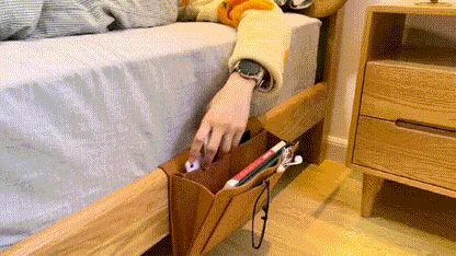 🛏️✨ ORGANIZADOR DE CAMA MULTIFUNCIONAL 📚📱