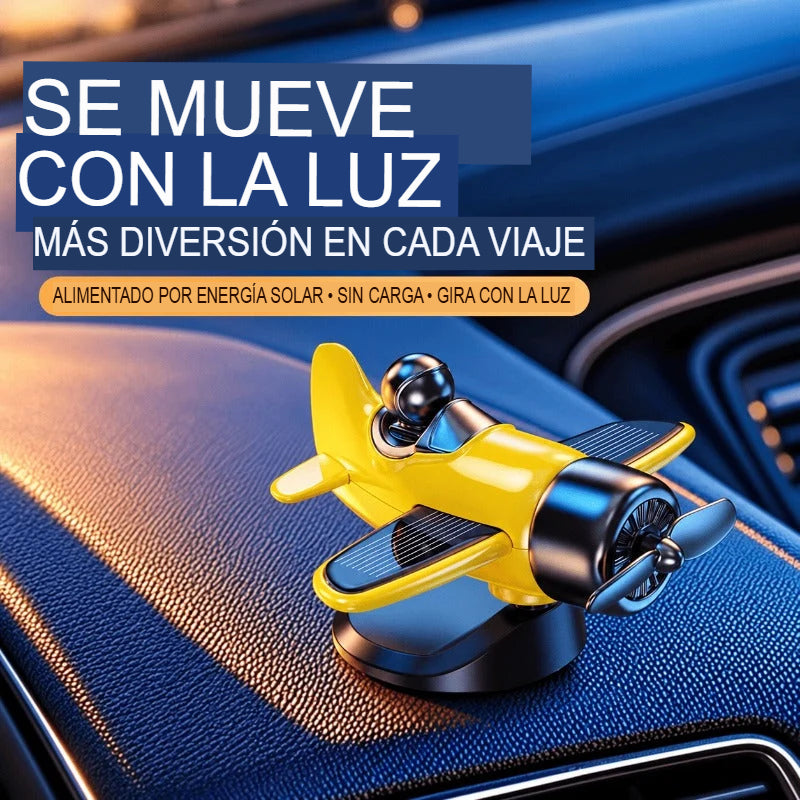 ✈️☀️ AVIÓN SOLAR PARA CARRO 🚗✨