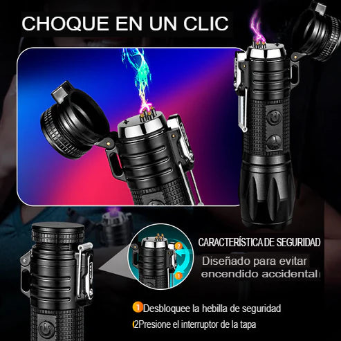 SHOCKLIGHT: LINTERNA TASER DEFENSIVA ⚡🔦