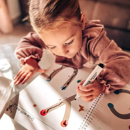 TRAZOSMÁGICOS: LIBRO DE TRAZOS PARA NIÑOS✏️📚