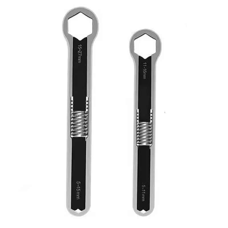 GRIPPRO: JUEGO DE 2 LLAVES AJUSTABLES 🛠️✨