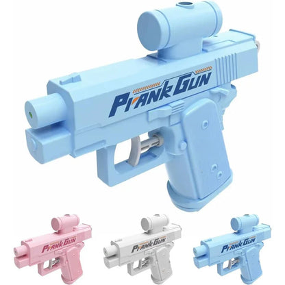 FUNGUN: PISTOLA BROMA DOBLE BOQUILLA 🎉🔫