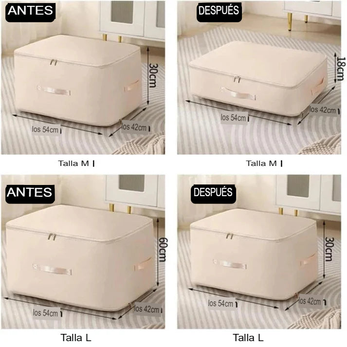 SPACE BAGS: SET X 3 BOLSAS DE COMPRESIÓN 💎📦