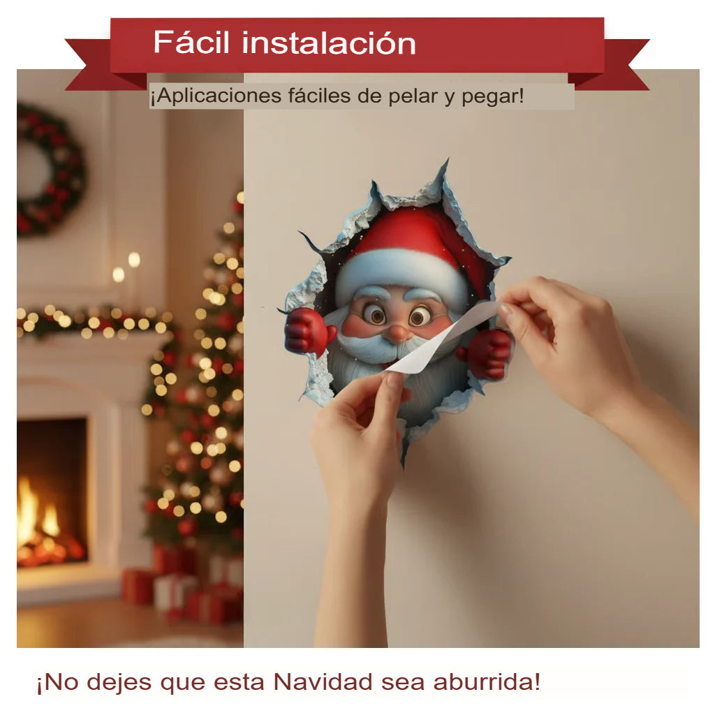 PROMO 2X1 PEGATINAS DE PAPÁ NOEL 🎅🎄