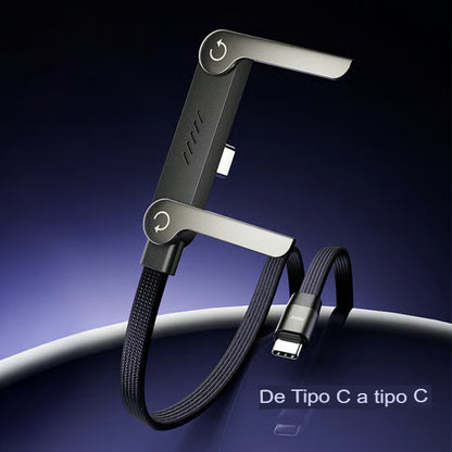 CHARGE PRO: CABLE 2 EN 1, CARGADOR Y SOPORTE 🔋📱