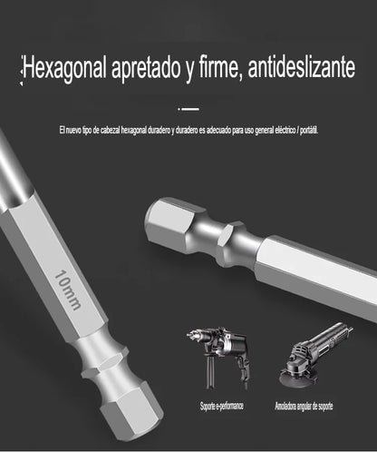 DRILLPRO: SET DE BROCAS 🔩⚙️