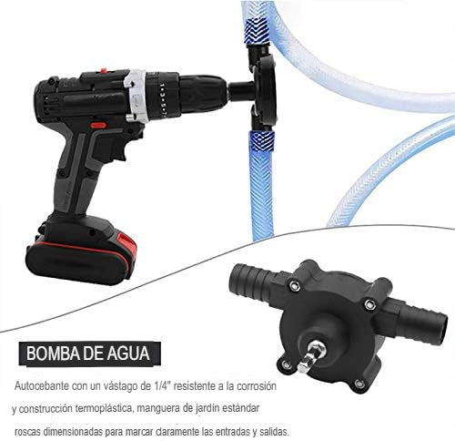 💧⚡ BOMBA DE AGUA PORTÁTIL 🔋🚰