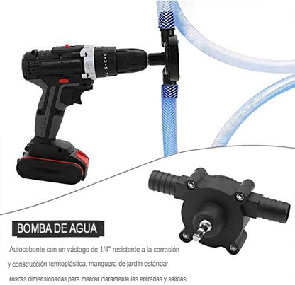 💧⚡ BOMBA DE AGUA PORTÁTIL 🔋🚰