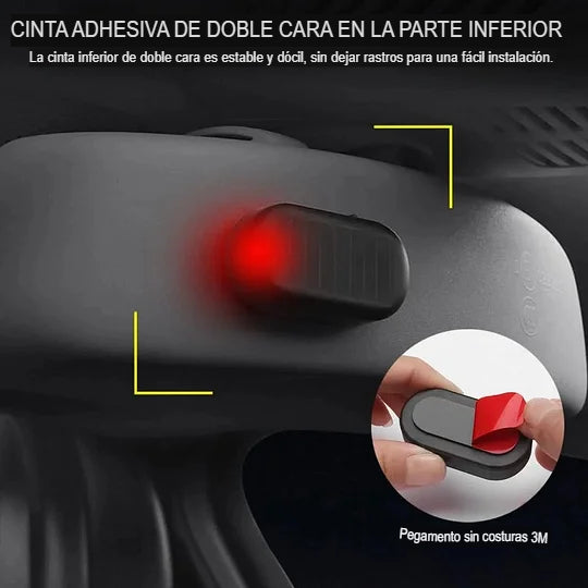 ANTIRROBO: SIMULADOR ALARMA SOLAR PARA CARRO  🚗🔴