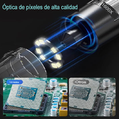 ZOOM MICRO: MICROSCOPIO DIGITAL PARA CELULAR X1000 💎🔍
