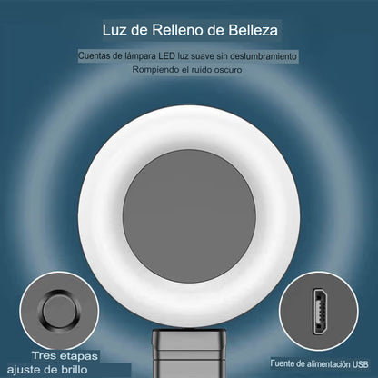 🤳📱 PALO DE SELFIE GIRATORIO CON CONTROL REMOTO 🔄✨